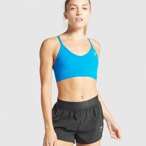 GYMSHARK Training Bra in Blue (M)